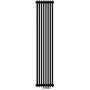Irsap Tesi 2 grzejnik pokojowy 180x36 cm podłączenie dolne czarny mat IRS-TES-2180-08-K1-5 zdj.1
