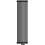 Irsap Tesi 2 grzejnik pokojowy 200x54 cm podłączenie dolne czarny mat IRS-TES-2200-12-K1 zdj.1