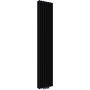 Irsap Tesi 3 grzejnik pokojowy 180x36 cm podłączenie dolne czarny mat IRS-TES-3180-08-K1 zdj.1