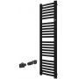 Zestaw Instal Projekt Retto grzejnik łazienkowy 143,6x41,2 cm z zestawem termostatycznym Z17 prawym czarny (RET40140C31, 606400001C31) zdj.1