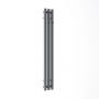 Oltens Stang grzejnik łazienkowy dekoracyjny 120x15 cm grafit 55031400 zdj.1