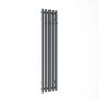 Oltens Stang grzejnik łazienkowy dekoracyjny 120x26 cm grafit 55033400 zdj.1