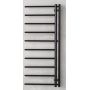 P.M.H. Apollo grzejnik łazienkowy drabinkowy 114x50 cm czarny AP1B-LLEWY zdj.1