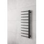 P.M.H. Apollo grzejnik łazienkowy drabinkowy 114x50 cm czarny AP1B-LLEWY zdj.3