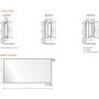 Purmo Plan Ventil Hygiene grzejnik płytowy 60x50 cm podłączenie dolne biały FHV10 600x500 zdj.3
