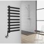 Sapho Elcor grzejnik łazienkowy 48x92 cm elektryczny czarny mat EB460 zdj.3