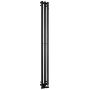 Sapho Pilon grzejnik łazienkowy dekoracyjny 180x19,6 cm czarny IZ128T zdj.1