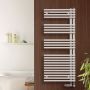 Zehnder Forma Asym grzejnik łazienkowy drabinkowy 116,1x49,6 cm biały LFAR-120-050-05 zdj.5
