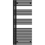 Zehnder Forma Asym grzejnik łazienkowy drabinkowy 116,1x49,6 cm czarny mat LFAR-120-050/0557 zdj.1
