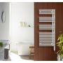 Zehnder Forma Asym grzejnik elektryczny z grzałką 128,9x49,6 cm biały LFASL120050ECZD zdj.3