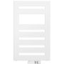 Zehnder Metropolitan Spa grzejnik łazienkowy 80,5x40 cm biały MET-080-040 zdj.1
