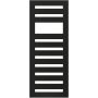 Zehnder Metropolitan Spa grzejnik łazienkowy dekoracyjny 122,5x40 cm czarny MET-120-040/0557 zdj.1