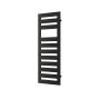 Zehnder Metropolitan Spa grzejnik łazienkowy dekoracyjny 122,5x40 cm czarny MET-120-040/0557 zdj.3