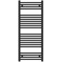 Zehnder Aura grzejnik łazienkowy drabinkowy 185,6x50 cm czarny PBN-180-050-9205 zdj.1