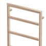 Zehnder Pera grzejnik łazienkowy drabinkowy 120x50 cm brąz PER-120-050-N213 zdj.3