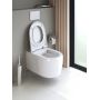 Duravit Qatego miska WC wisząca Rimless biały połysk 2556090000 zdj.5
