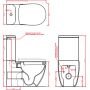 Art Ceram File 2.0 miska WC kompakt biała FLV00301;00 zdj.2