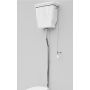 Art Ceram Hermitage zbiornik WC do kompaktu biały HEC00401;00 zdj.3