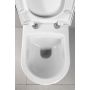 Aqualine Nera miska WC wisząca biała NS952 zdj.3