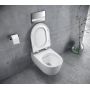 Axel Doto Pure Rim 54 miska WC wisząca bez rantu z deską wolnoopadającą biała CEAX.1404.545.WH zdj.4
