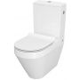 Cersanit Crea miska WC kompakt CleanOne z deską wolnoopadającą biały K114-023