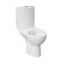 Cersanit Parva kompakt WC bez kołnierza CleanOn biała K27-062 zdj.1