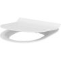 Zestaw Cersanit Crea Oval miska WC wisząca Clean On z deską wolnoopadającą Slim EcoBox biały S701-212-ECO zdj.17