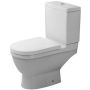 Duravit Starck 3 miska WC kompakt stojąca WonderGliss biała 01260900001 zdj.1