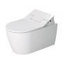 Zestaw Duravit ME by Starck miska WC z deską myjącą SensoWash Slim białą (2529590000, 611000002004300) zdj.8