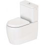 Duravit Qatego miska WC kompakt stojąca Rimless biały połysk 2021090000 zdj.1