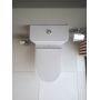 Duravit Qatego miska WC kompakt stojąca Rimless biały połysk 2021090000 zdj.3