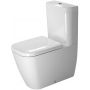 Duravit Happy D.2 miska WC kompakt stojąca WonderGliss biała 21340900001 zdj.1