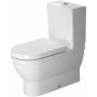 Duravit Starck 3 miska WC kompaktowa stojąca WonderGliss biała 21410900001 zdj.1