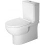 Duravit DuraStyle Basic miska WC kompakt stojąca Rimless biała 2182090000 zdj.1