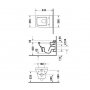 Duravit PuraVida miska wisząca WonderGliss 22190900001 zdj.2
