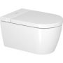 Zestaw Duravit SensoWash miska WC wisząca z deską sedesową myjącą biały (2510092000, 612000012000320) zdj.1