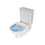 Duravit No.1 miska WC kompakt wisząca bez kołnierza Rimless HygieneGlaze biała 25120920002 zdj.7