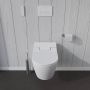 Zestaw Duravit ME by Starck miska WC z deską myjącą SensoWash Slim białą (2529590000, 611000002004300) zdj.22