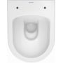 Zestaw Duravit ME by Starck miska WC Rimless wisząca z deską wolnoopadającą biała i stelaż podtynkowy DuraSystem (2530090000, 0020190000, WD1001000000) zdj.16