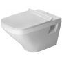 Zestaw Duravit DuraStyle miska WC wisząca z deską wolnoopadającą biały (2538090000, 0063790000) zdj.1