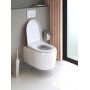 Duravit Qatego miska WC wisząca Rimless biały połysk 2556090000 zdj.8