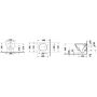 Zestaw Duravit DuraSystem stelaż podtynkowy z przyciskiem spłukującym białym i miską WC Rimless D-Neo Compact z deską wolnoopadającą (WD1011000000, WD5001011000, 45880900A1) zdj.9