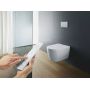 Duravit SensoWash Starck f Plus Compact miska WC Rimless wisząca z deską sedesową myjącą biała 650000012004320 zdj.8