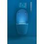 Duravit SensoWash Starck f Plus Compact miska WC Rimless wisząca z deską sedesową myjącą biała 650000012004320 zdj.10
