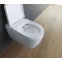 Duravit SensoWash Starck f Plus Compact miska WC Rimless wisząca z deską sedesową myjącą biała 650000012004320 zdj.12