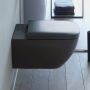 Duravit Happy D.2 miska WC wisząca bez kołnierza antracyt mat 222209AD00 zdj.22