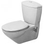 Miska toaletowa wisząca 36,5 x 65 cm Duravit Duraplus Practica-Cascade 019509 00 00 zdj.2