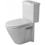 Miska toaletowa stojąca 35,5 x 64 cm Duravit Starck 2 023809 00 00 zdj.2