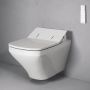 Duravit DuraStyle miska WC Rimless z deską myjącą SensoWash Slim białą 631001002004300 zdj.1