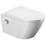 Excellent Dakota 2.0 D2 toaleta myjąca wisząca z pokrętłem sterującym biała/złoty CEEX.4024.593.D2.WH/CEEX.4022.D2.GL zdj.15